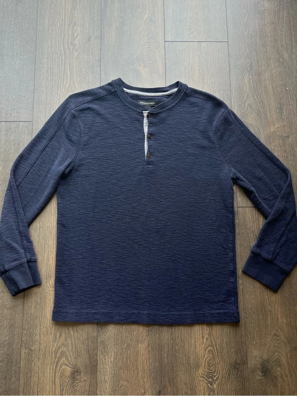 Banana Republic Long Sleeve Henley Shirt